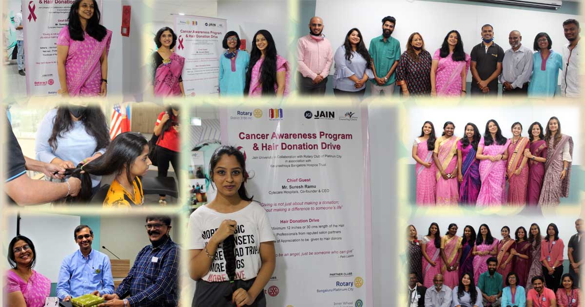 A Stand for a Noble Cause - Cancer Awareness & Hair Donation Drive